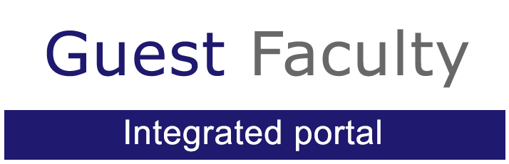 Guest Faculty Integrated portal